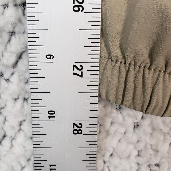 Everlane Sweatpants Womens M Light Tan Track High Rise Jogger 32x27 - Picture 7 of 11